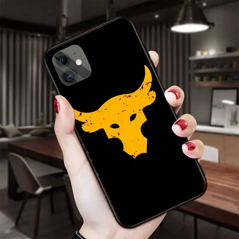 Чехол для телефона Project Rock Iphone 11 12 13 Pro Max 5s 6s 7 8 Plus X Xr Xs Se 2020 Mini | Мобильные телефоны и