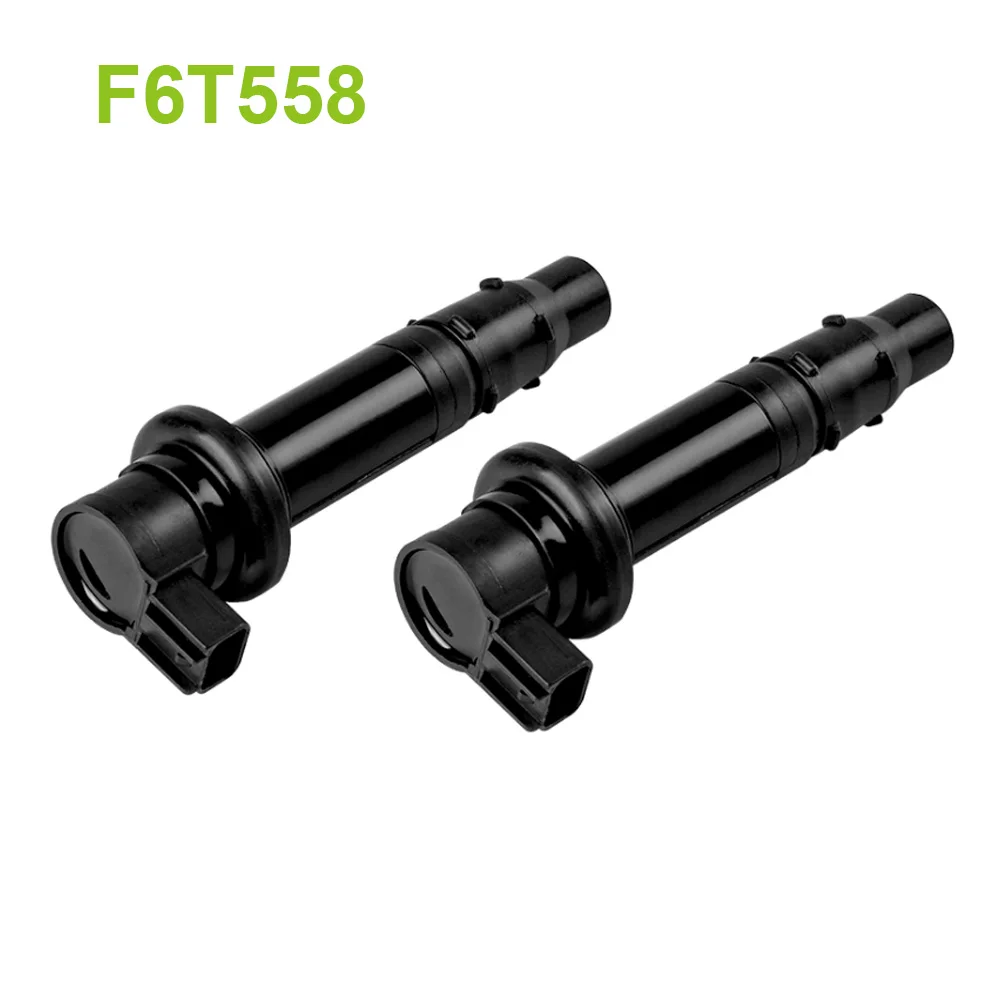 

2PCS New Ignition Coils F6T558 For Yamaha YZF R1 R6 R6S FZ1 FZ8 39P-82310-10-00 5PW-82310-00-00 5PW823100000