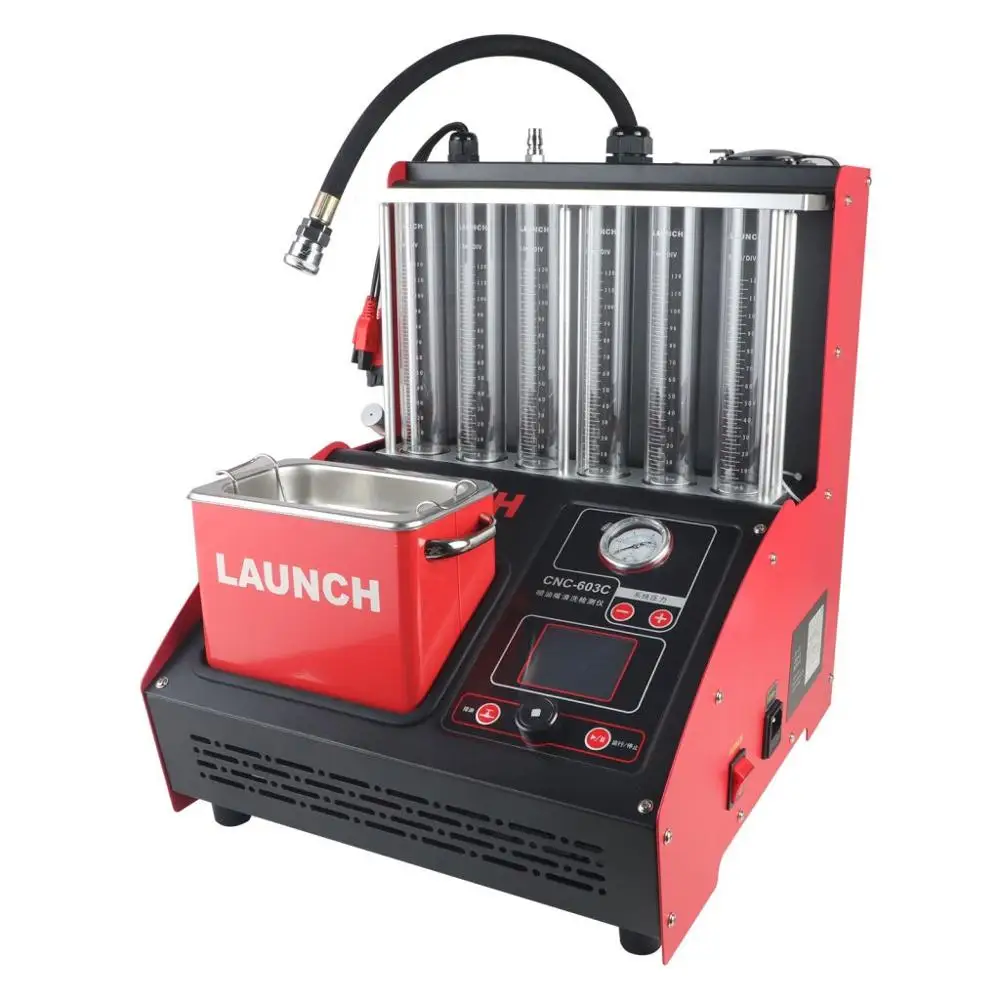 Тестер автомобильного топливного инжектора Launch CNC603C очищающая машина