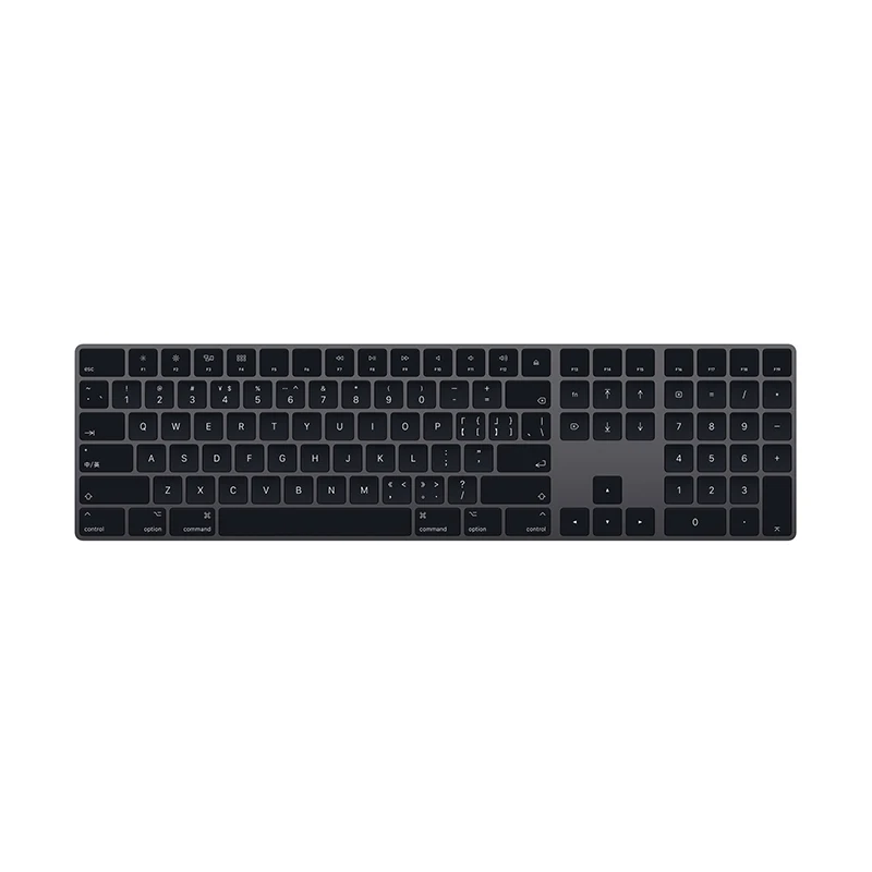 

Оригинальная клавиатура Apple Magic 2 A1644 A1843 Для Imac Ipad Bluetooth, беспроводная перезаряжаемая клавиатура с цифровой клавиатурой