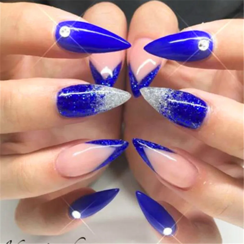 Новинка 500 шт./лот искусственные накладные ногти профессиональные салонные