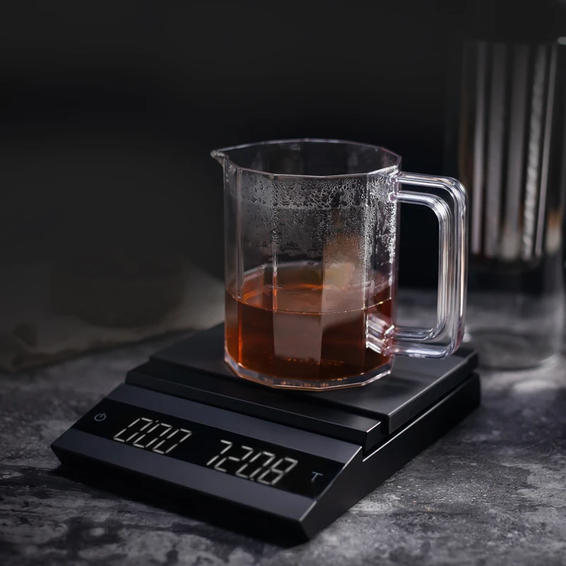 Felicita-b&aacute;scula de caf&eacute; paralela con Bluetooth, balanza digital electr&oacute;nica para caf&eacute; por goteo, con temporizador-2