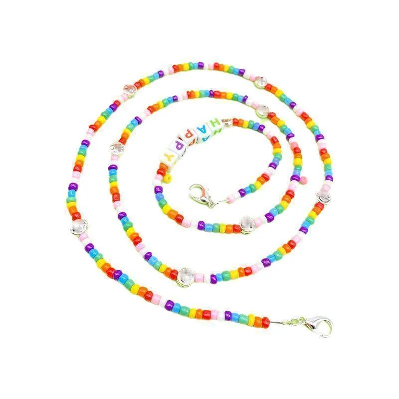 

New Style Mask Lanyard Anti-lost Non-slip Glasses Chain Fashion Colorful Chains Holder Sunglasses Cord Wholesale