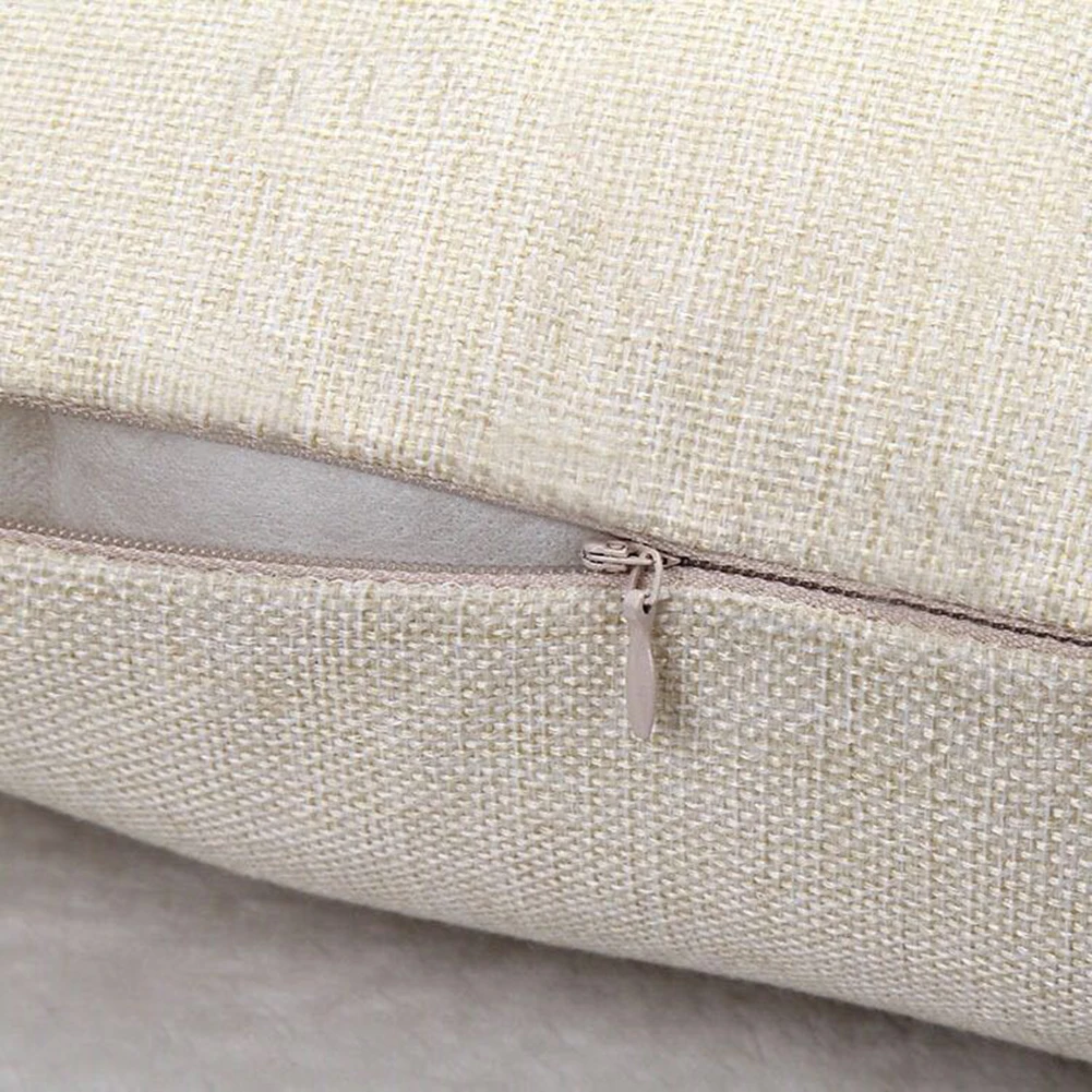 С принтом милой птички Подушка Чехол светодиодный освещение льняная Пояс