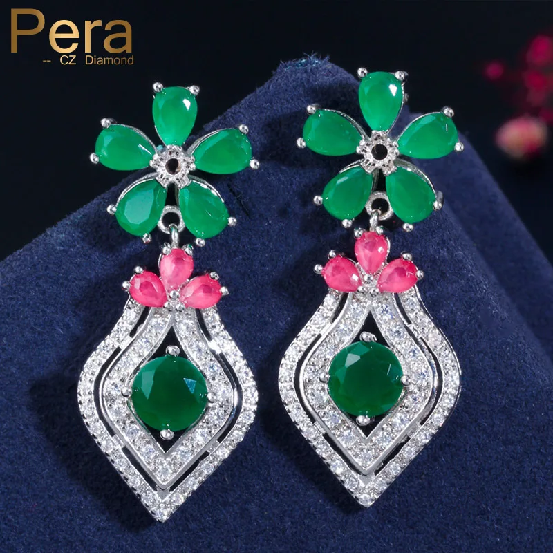 Pera Роскошные CZ брендовые ювелирные изделия винтажные нигерийские женские