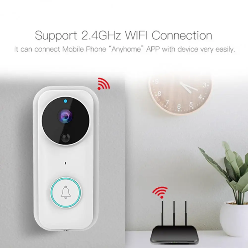 

B70 night vision 1080P Full HD WIFI Security Chime Doorbell Two Way Talk PIR Motion Detection Door Bell Camera