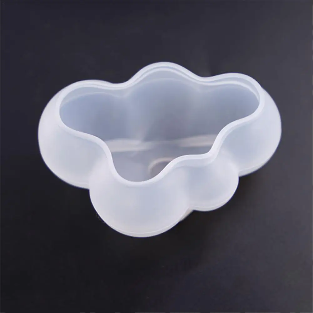 

3D Cloud Shape Silicone Mold Mousse Fondant Ice Cube Mould Pudding Chocolate Candy Soap Candle Molds Baking Cake Decoration Tool