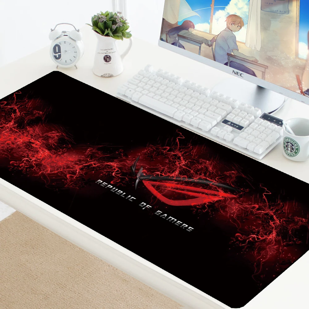 ASUS игровой коврик для мыши большой коврик для мыши геймер большой коврик для мыши компьютерный коврик для мыши XL поверхность Mause коврик клавиатура Настольный коврик для CS GO коврик