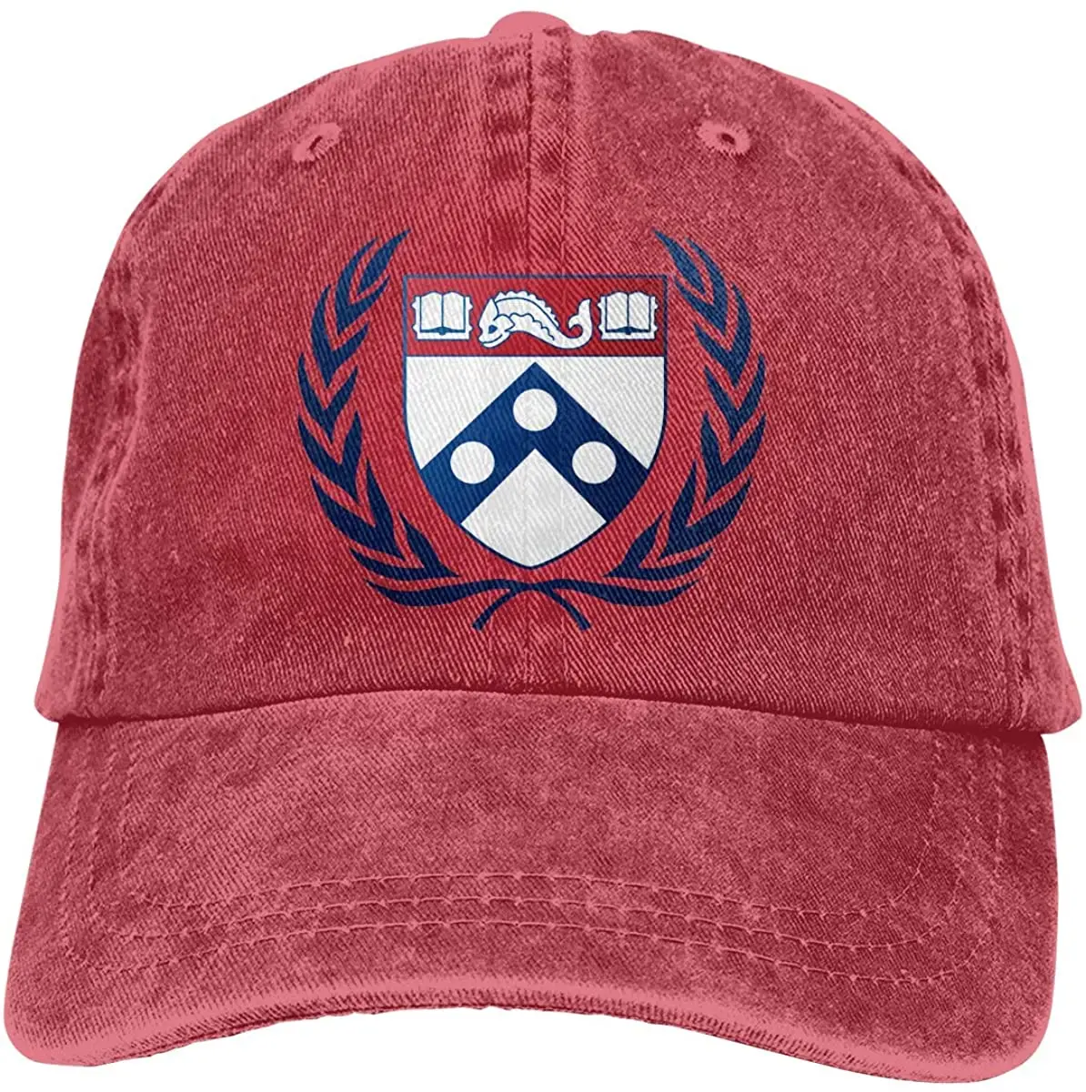 

UPenn Commemorate Casquette Cap Vintage Adjustable Unisex Baseball Hat Red