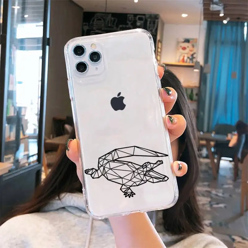 

Funny abstract black line art design Phone Case Transparent soft For iphone 5 5s 5c se 6 6s 7 8 11 12 plus mini x xs xr pro max