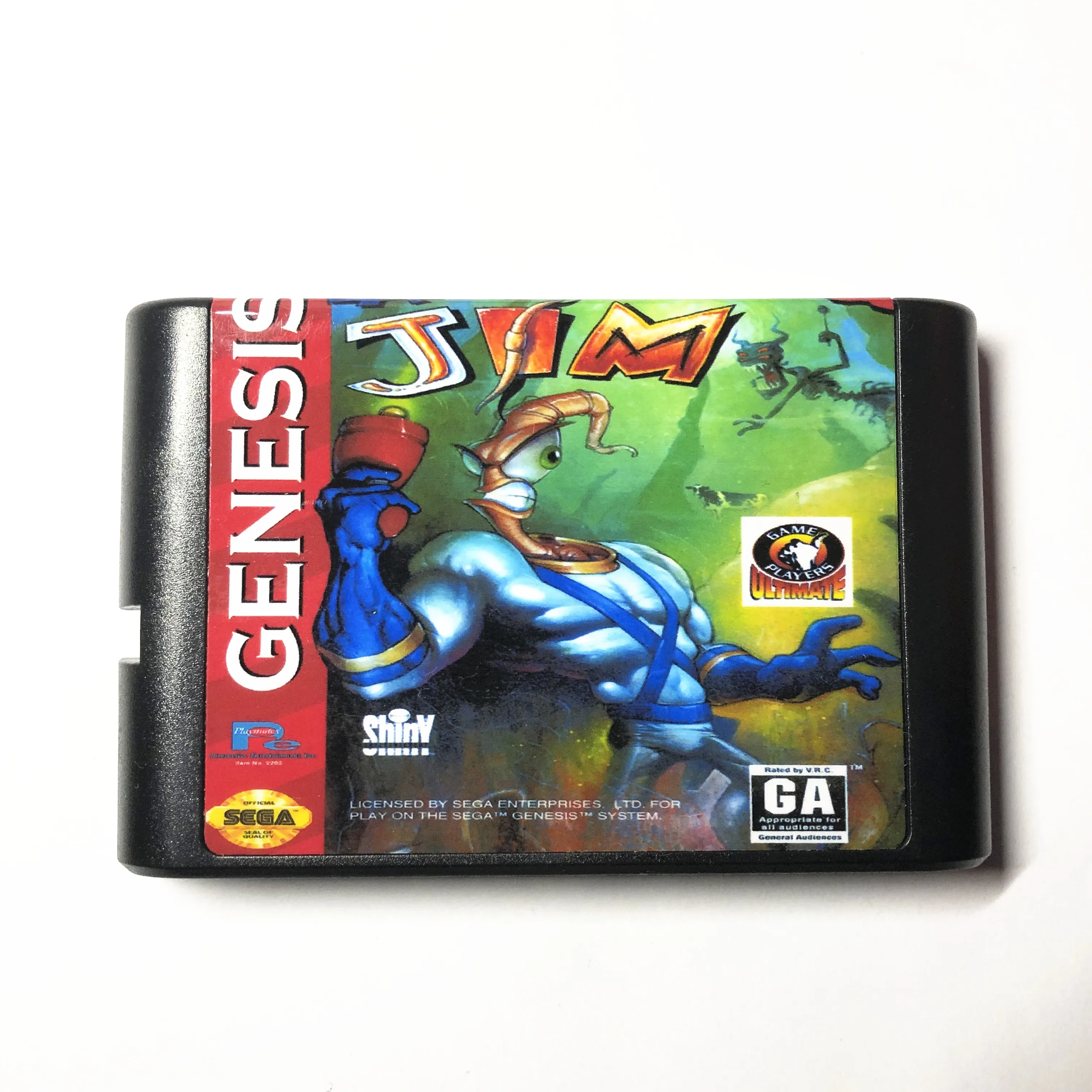 Earthworm Jim для Sega Mega drive 16 бит MD игровая карта Drive Genesis|Картриджи| |