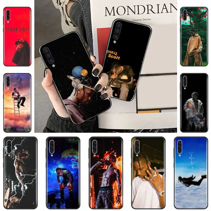 

Travis Scott American rapper Phone Case For Samsung galaxy A S note 10 7 8 9 20 30 31 40 50 51 70 71 21 s ultra plus