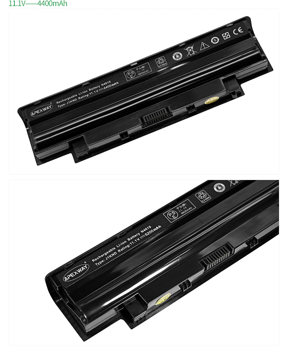 11,1 v Аккумулятор для ноутбука Dell Inspiron N5110 J1KND J4XDH N7110 N3110 N4050 N5050 M4040 Vostro 1450 1540 1550 3450 3550 3750