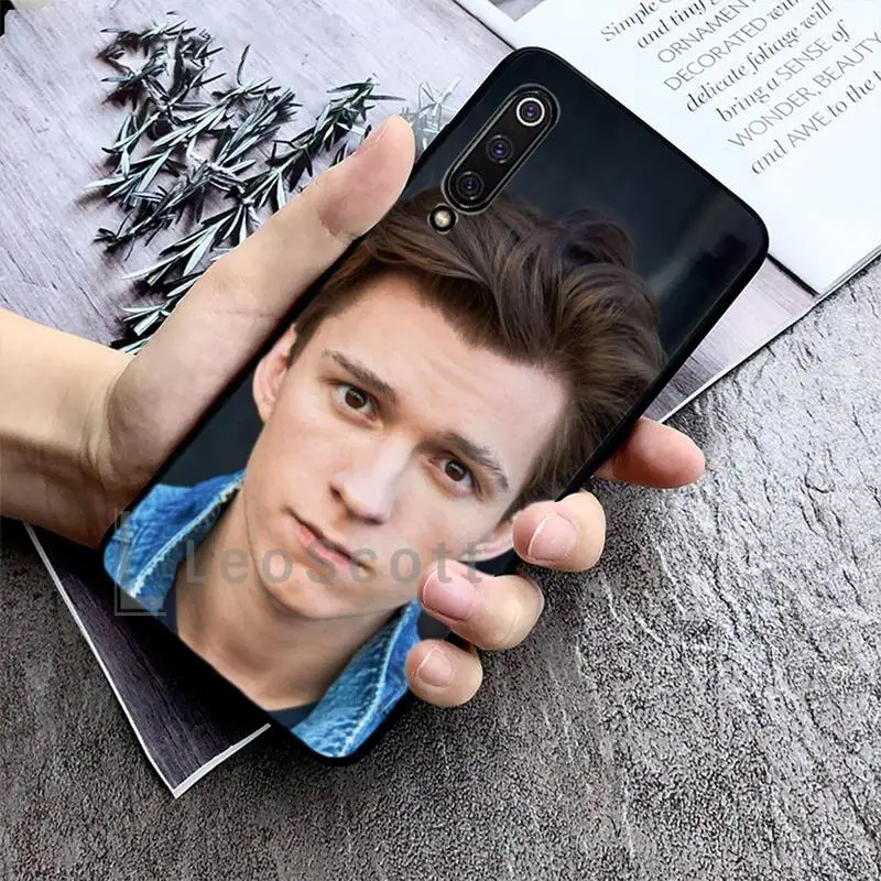 

tom holland cool actor Phone Case For Xiaomi Mi A1 A2 5 6 6PLUS 8 9 SE Lite MIX 2 2S MAX 2 3 Pocophone F1