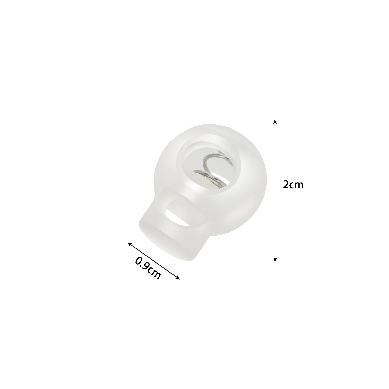 2 шт. прочная пластиковая клипса камзол стабилизатор зажим эластичный канат