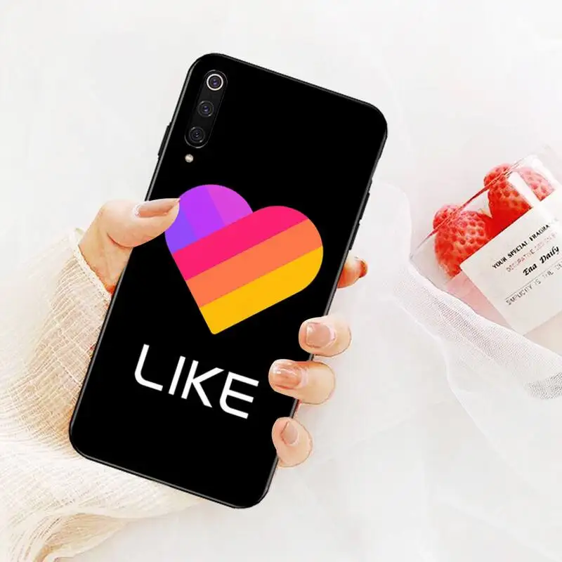 

PENGHUWANI Cat Rabbit Likee Cover Black Soft Shell Phone Case for Xiaomi Mi10 10Pro 10 lite Mi9 9SE 8SE Pocophone F1 Mi8 Lite
