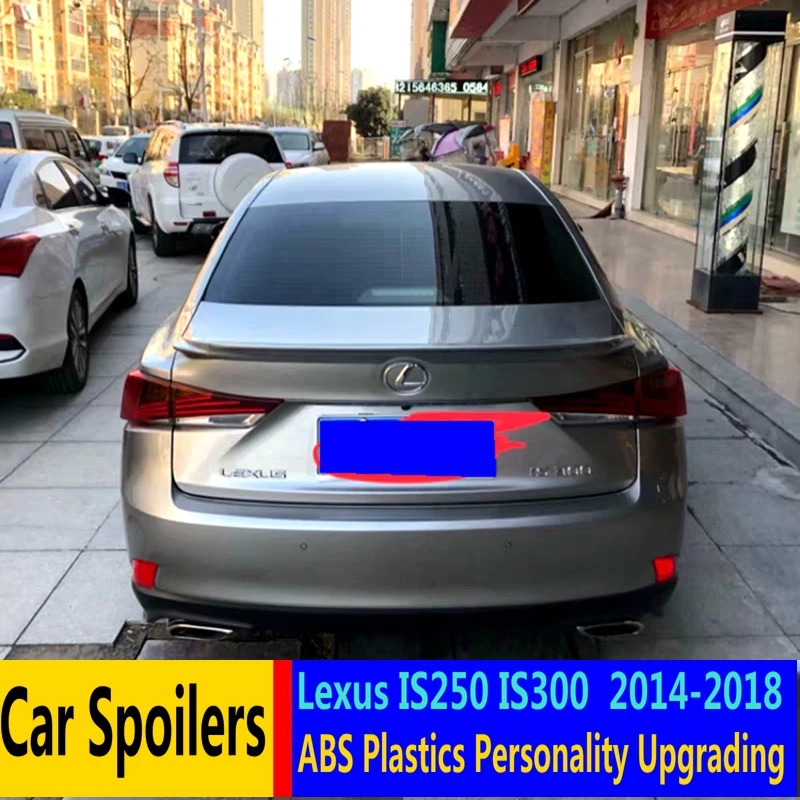 Для lexus is250 is200 abs спойлер автомобильное украшение в виде хвостового крыла задний