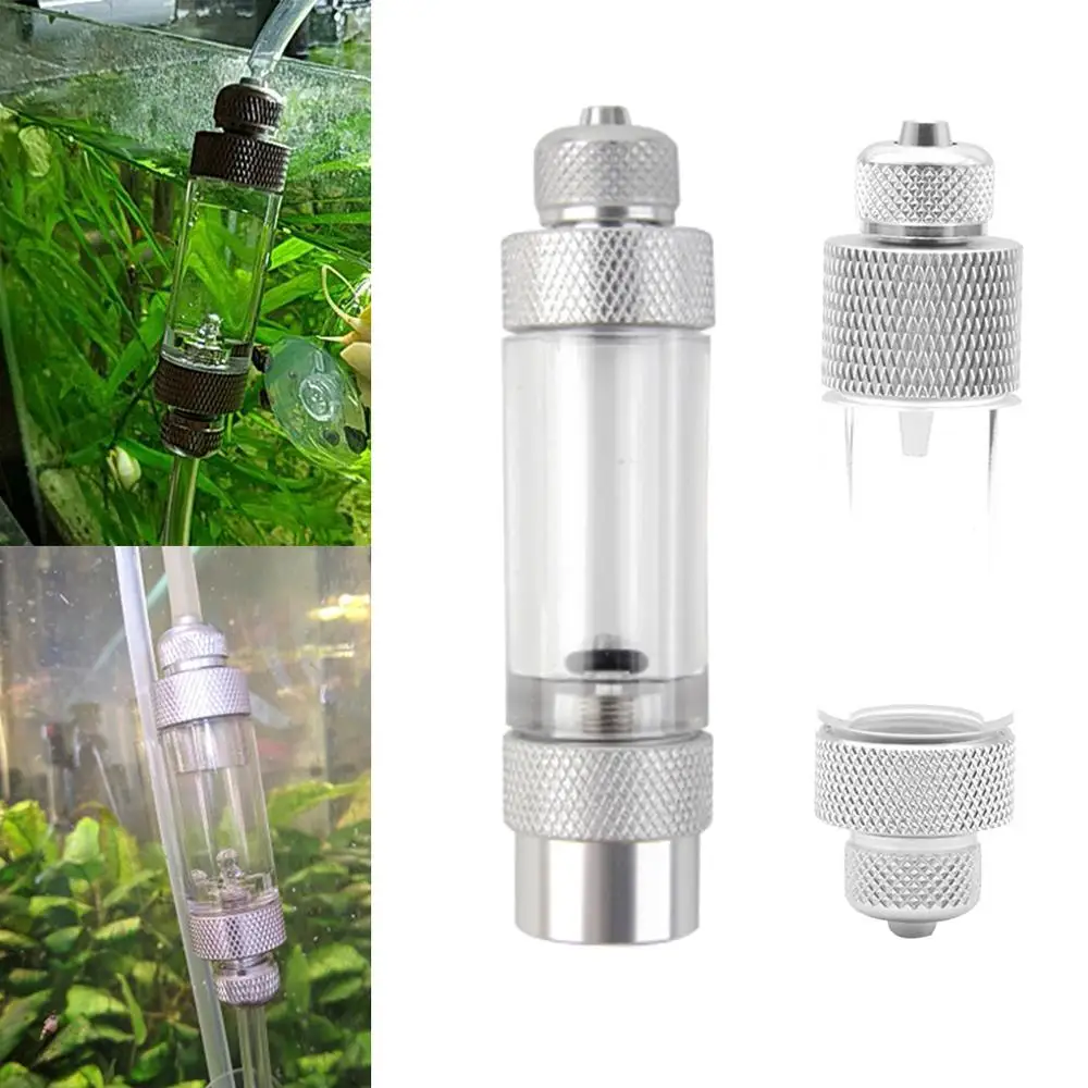 Аквариумный регулятор CO2 счетчик из алюминиевого сплава с одной/двойной головкой