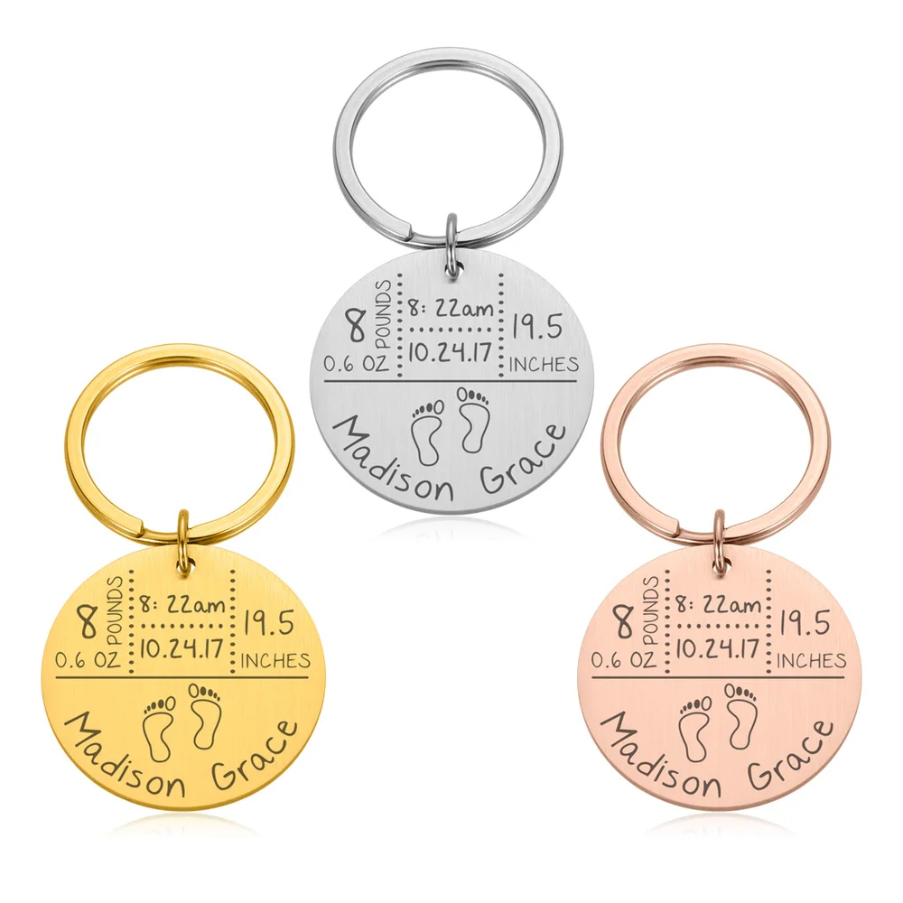 Заказной детский подарок для первого дня отцов мамы подвеска новорожденного