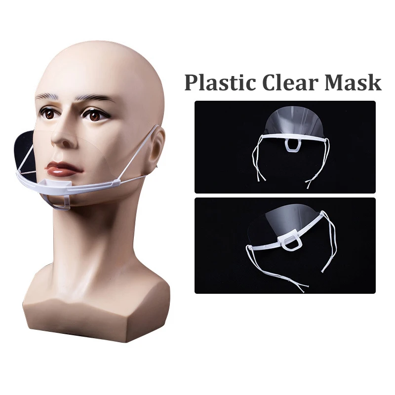 Оптовая продажа пластиковая прозрачная маска Перманентный макияж