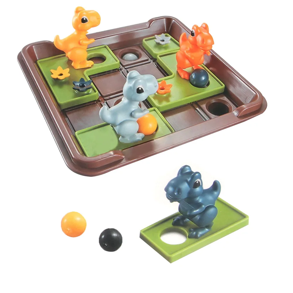 Детские игрушки динозавр настольная игра строительные настольные наборы