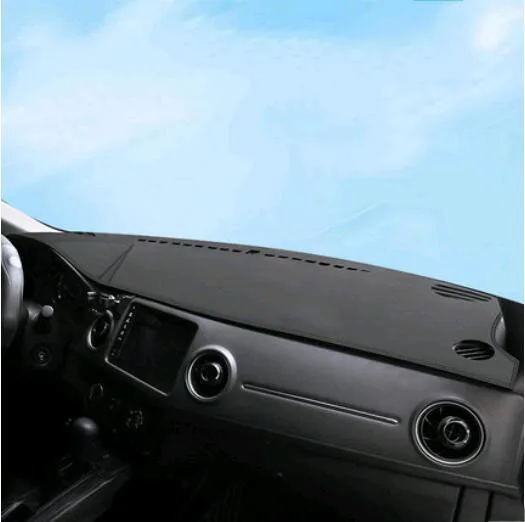 

lsrtw2017 leather car dashboard mat sun shade carpet for honda hrv 2015 2016 2017 2018 2019 2020 2021 hr-v vezel decoration