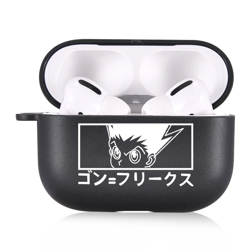 Наушники-зарядное устройство Hunter x 3 HXH Anime Hisoka Morow Goncase для Apple AirPods pro 2 1 черного цвета, защитные аксессуары.