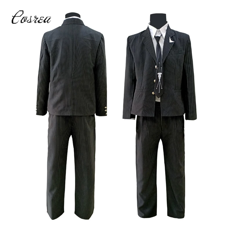 

Adult Anime Super DanganRonpa Cosplay Costume Kuzuryuu Fuyuhiko Suits Uniform Outfit Shirt+Pants+Coat+Tie Dangan Ronpa Halloween