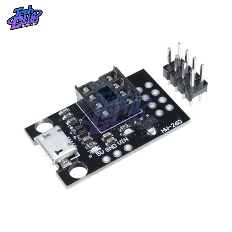 10 шт. Подключаемая плата разработки ATTINY для ATtiny13A/ATtiny25/ATtiny45/ATtiny85 редактор