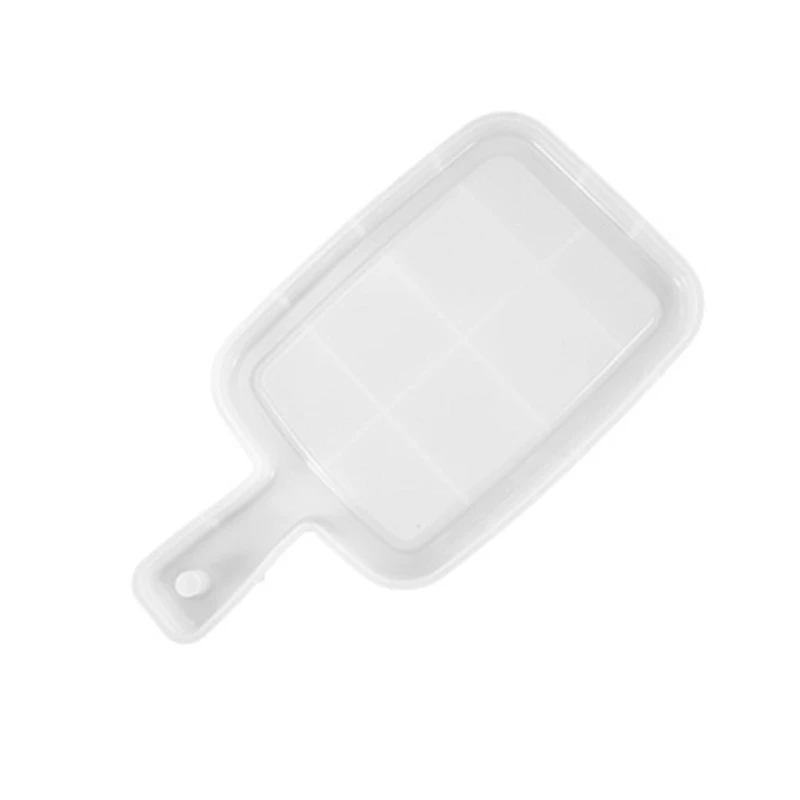 

Crystal Epoxy Resin Mold Tray Plate Casting Silicone Mould DIY Craft Making Tool