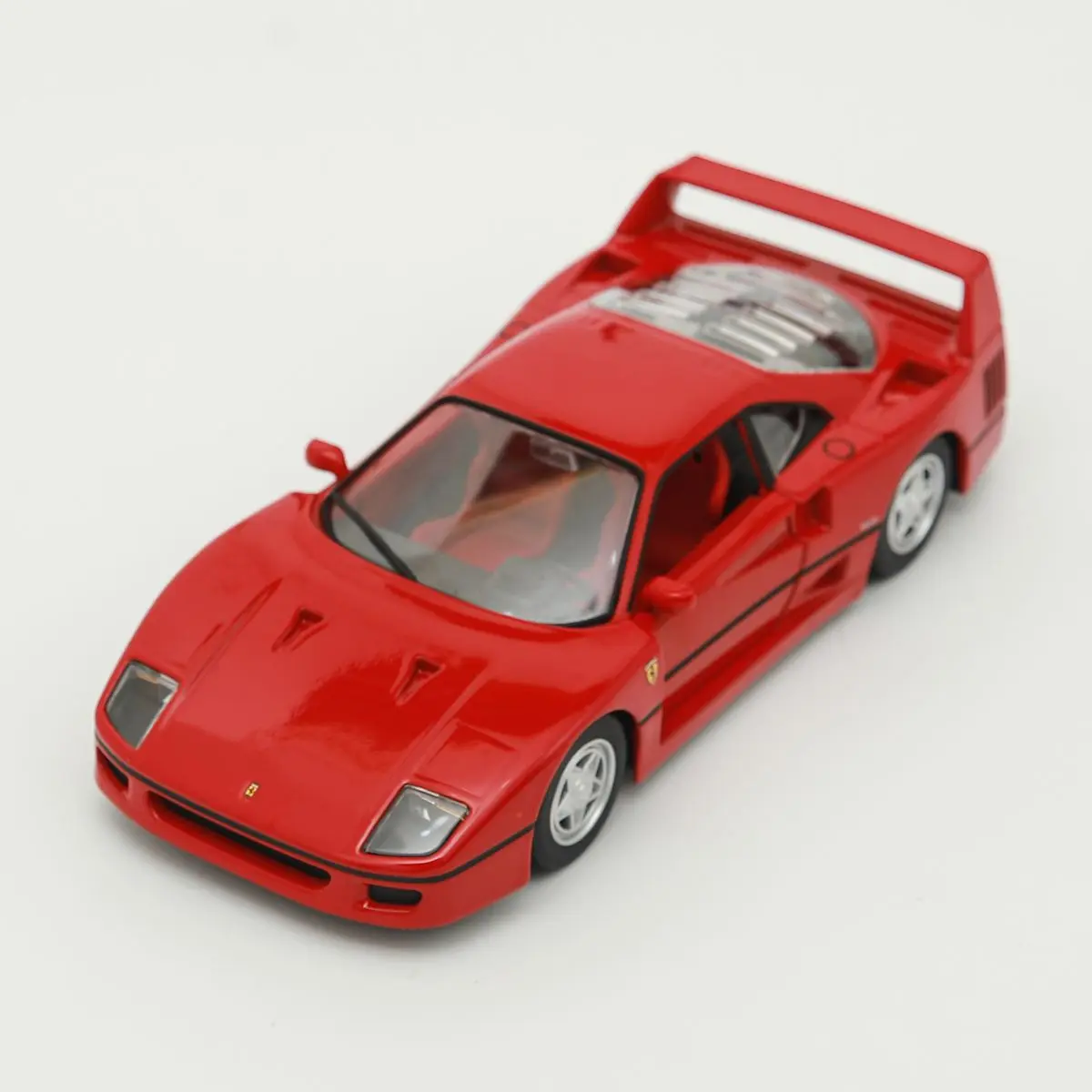 

Металлический Роскошный Автомобиль Bburago 1:24 FERRARI F40, литый под давлением, задняя фотография, коллекция для мальчиков