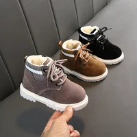 2020 baby girls boys winter boots infant toddler plush boots martin boots soft bottom non slip child kids outdoor cotton shoes