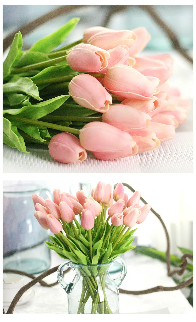 

10pcs Home Decoration Tulip Artificial Flowers Wedding Decoration Flowers Home Decoration Flowers Home Decoration Flowers