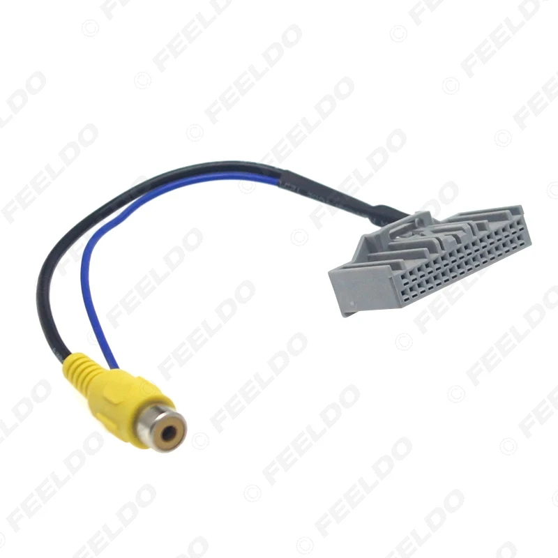 FEELDO автомобильная парковочная камера заднего вида видеоразъем преобразователь