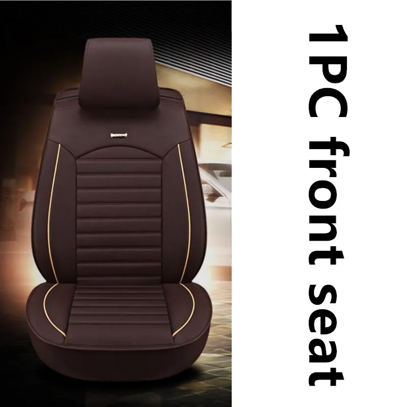 1pc Standard Edition Универсальные автомобильные чехлы из искусственной кожи для fiat 500x bravo freemont albea palio grande punto panda doblo - Название цвета: 1pc Standard Edition