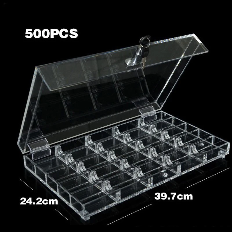 500 шт. емкость акриловый лоток/коробка/Чехол прозрачный изготовленные на заказ