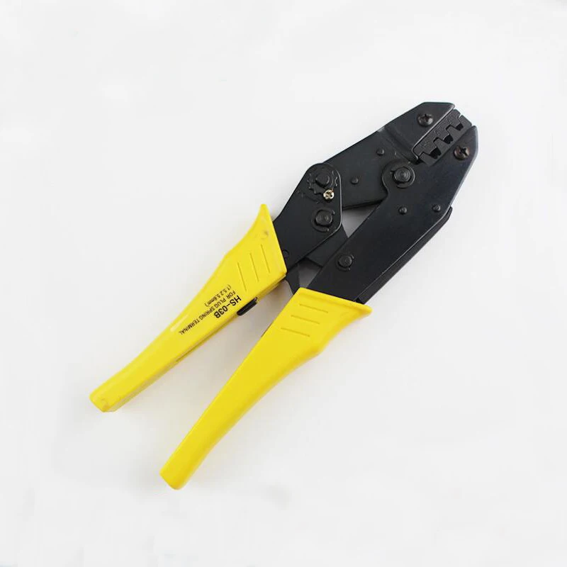HS 03B 03BC Ratchet Европейский Стиль CrimpingPlier щипцы для коаксиального кабеля