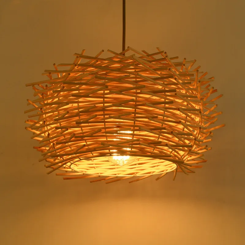 Miglior Lampadario Moderno In Bambù Intrecciato A Mano In Bambù Lampadario Ristorante Lampadario Led Lanterna Di Bambù Lampadario Camera Da Letto Lampada Ristorante