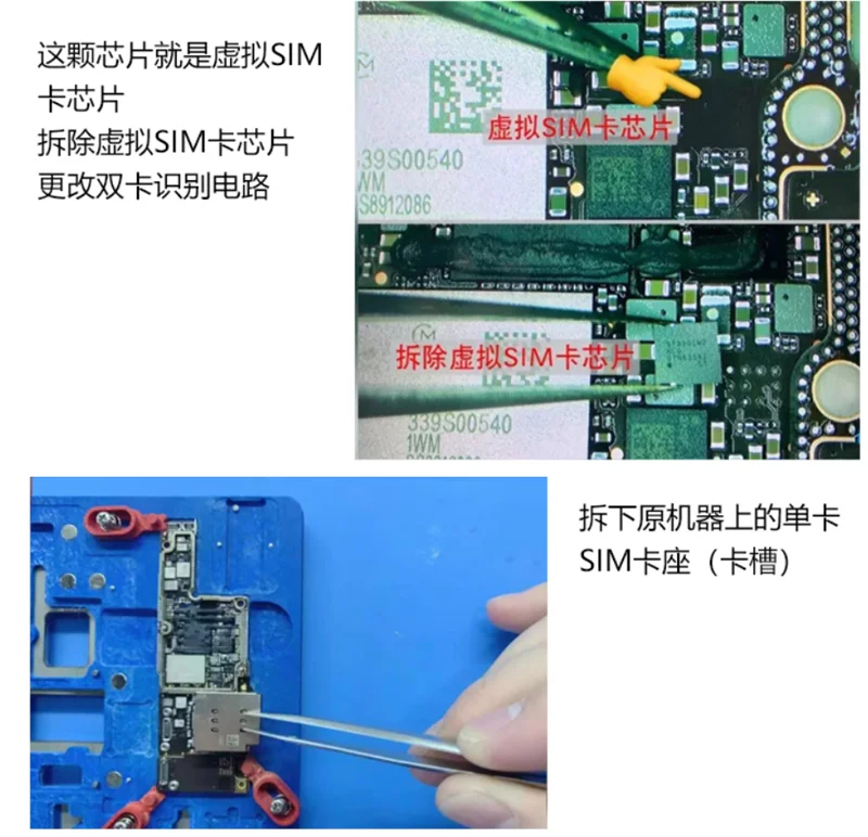 10 компл./лот Новая Sim Card Reader+ Sim лоток для iPhone X XS XR XS MAX черный/серебро/золото