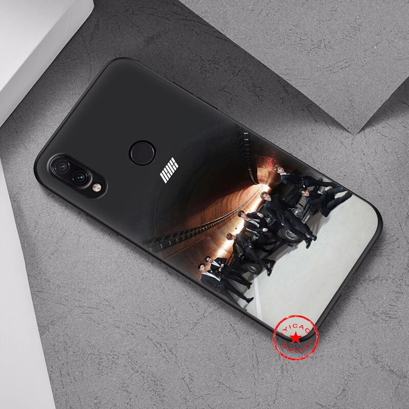 IYICAO iKON Band мягкий чехол для Xiaomi Redmi Note 8 7 6 5 Pro 5A 4X Мягкий Силиконовый ТПУ |
