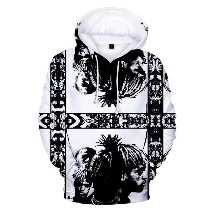 Rip xxxtentacion, 3D принт, мужские толстовки и свитшоты, Poleron Hombre, Зимняя мода, хип-хоп, рэппер, забавная Мужская куртка с капюшоном - Цвет: 023