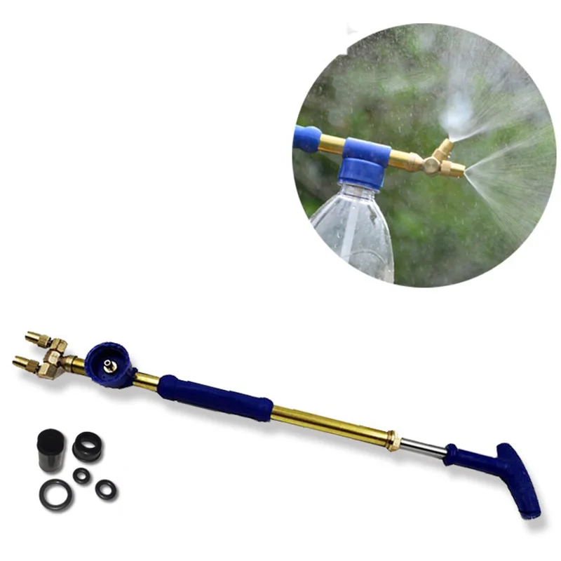 Портативная нажимная распылительная головка типа бутылки кока-колы ручной