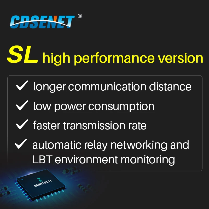 LoRa RS232 Modbus модем 433 МГц 22dBm CDSENET E95-DTU(400SL22P-232) 5 км дальность анти-помех Беспроводной