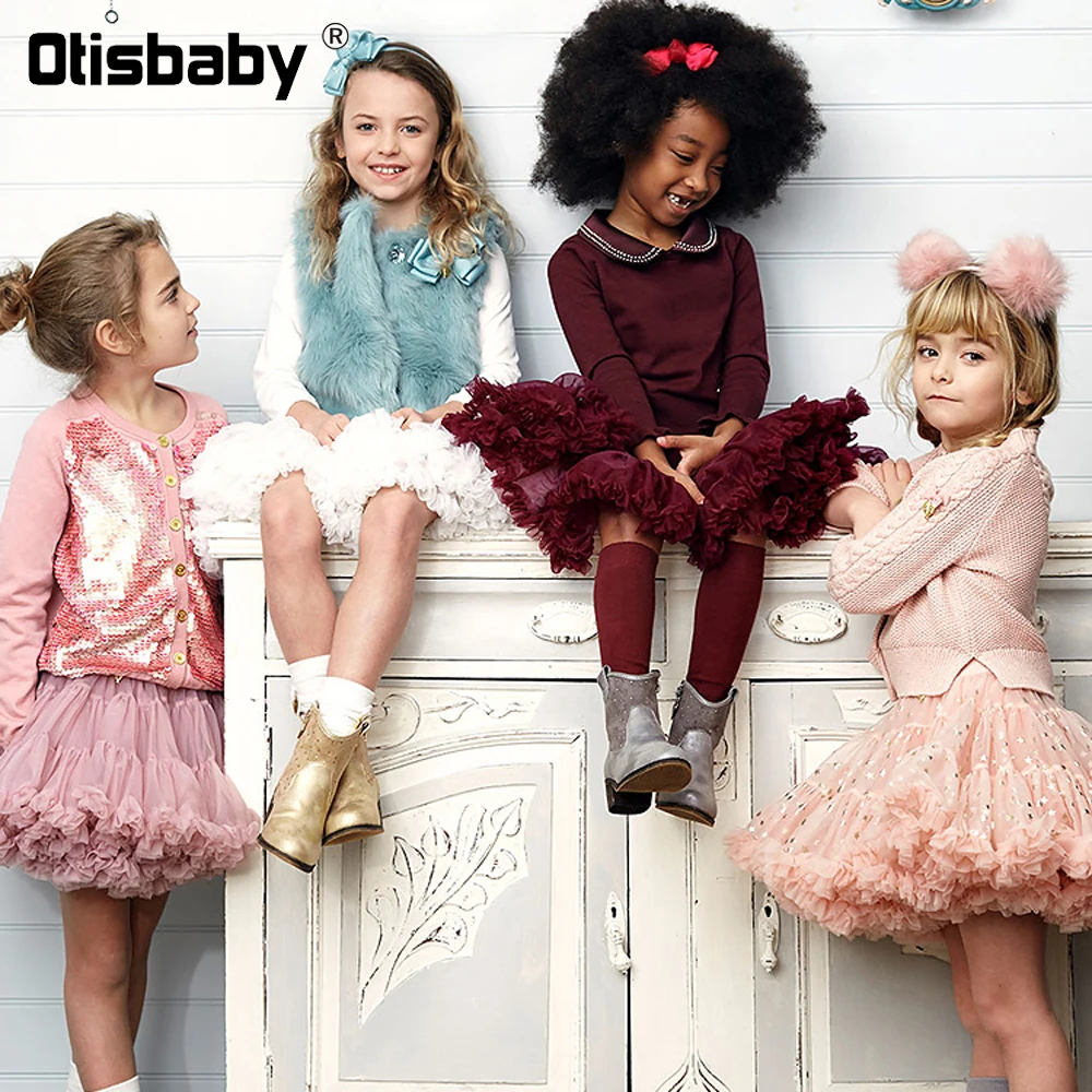 Юбка-пачка Детская летняя желтого фиолетового коричневого цветов | одежда и