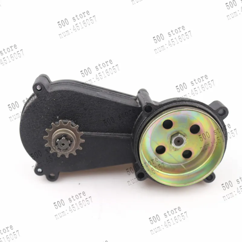 Бесплатная доставка черный коробка передач барабан сцепления 14T T8F цепь для 47cc 49cc