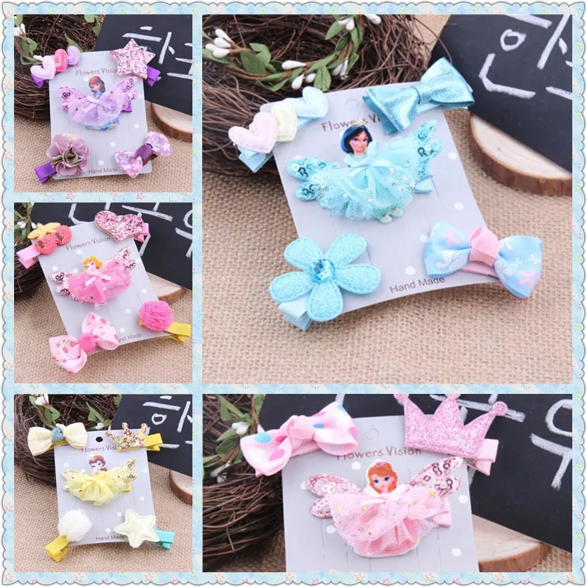 Заколка для волос с бантом и звездой маленьких девочек | Детская одежда обувь