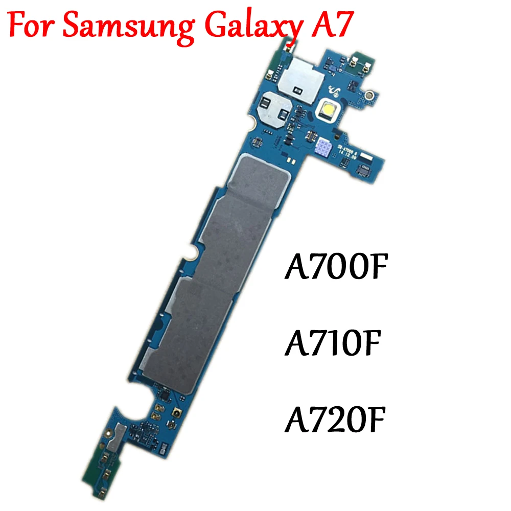 Протестированная Рабочая разблокированная материнская плата для Samsung Galaxy A7 A700F