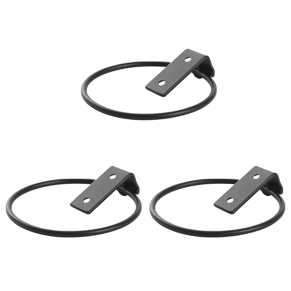 Настенный цветочный горшок 3 шт. металлическое железное кольцо настенный