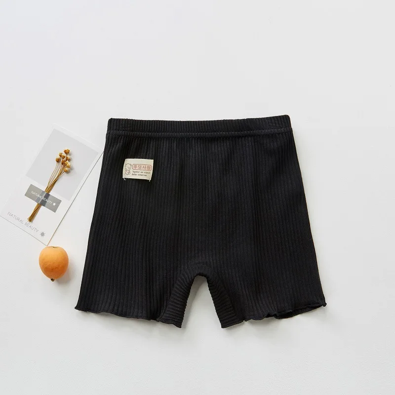 Летнее Детское нижнее белье для маленьких девочек безопасные Короткие штаны с