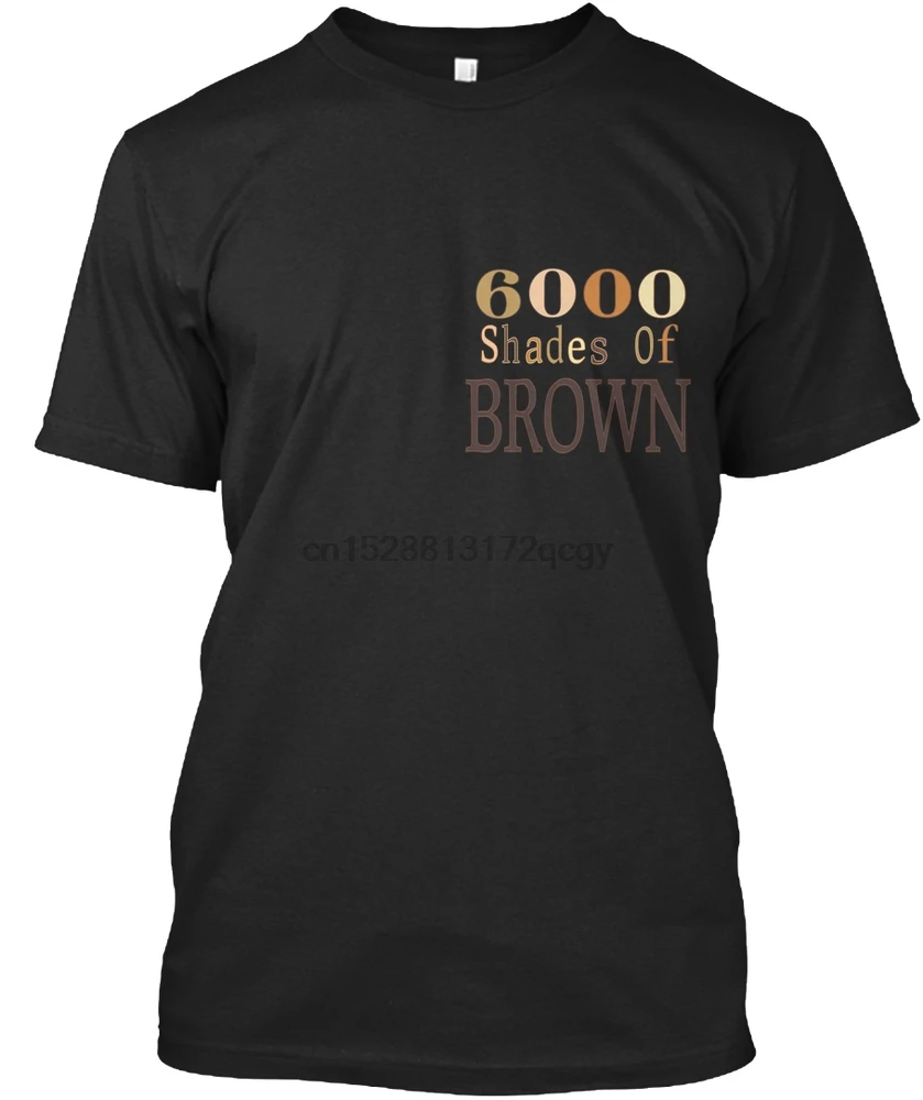 Мужская футболка 6000 оттенков (Вдохновленный Brown6000) Женская и |
